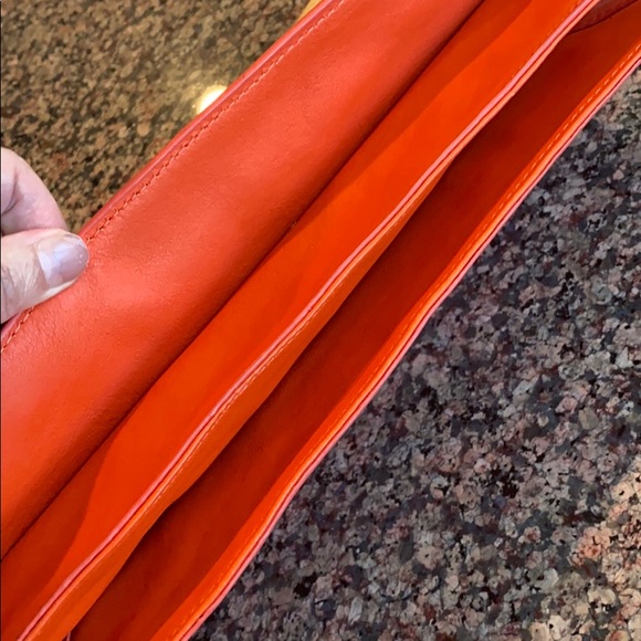 L.A.M.B. By Gwen Stefani burnt orange briefcase - Picture 5 of 16